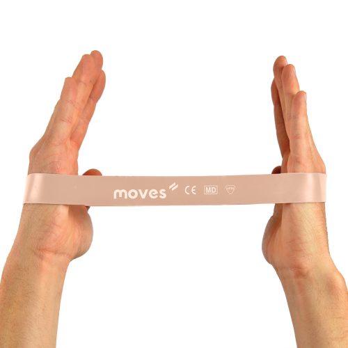 Moves Loop gumiszalag hurok | bézs | 1.9-5.3kg | 30 x 2,5 cm 