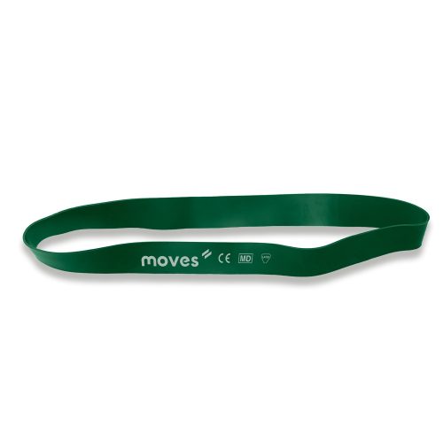 Moves Loop erősítő gumiszalag hurok | zöld | 3.8-10.7kg | 30 x 2,5 cm