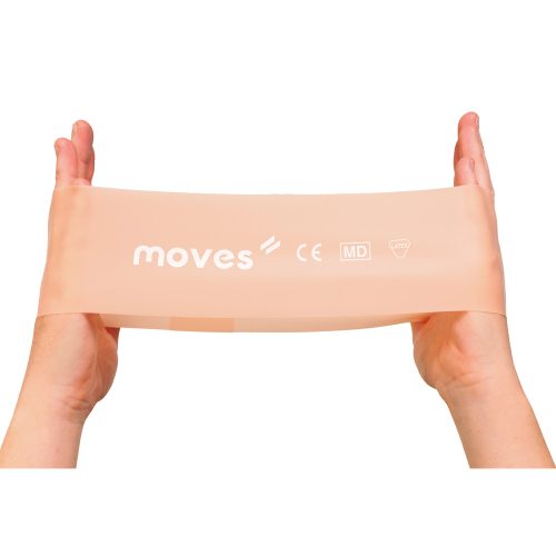 Moves Loop széles gumiszalag hurok | bézs | 1.9-5.3kg | 30 x 7,5 cm 