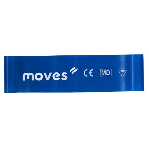 Moves Wide Loop széles erősítő gumiszalag hurok | kék | 4.8-13.3kg |30 x 7,5 cm 