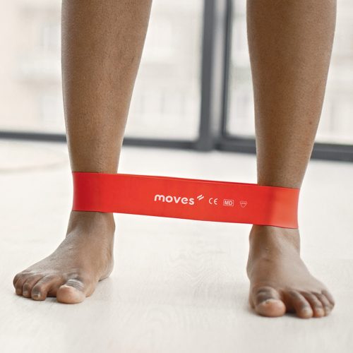 Moves Wide Loop széles erősítő gumiszalag hurok | fekete |  6.0-16.7kg | 30 x 7,5 cm 