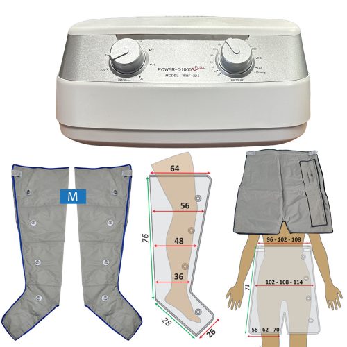 Power Q-1000 Plus készlet - M lábpár és nadrág mandzsetták