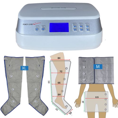 Power Q-1000 Premium készlet - XL lábpár és M öv mandzsetták