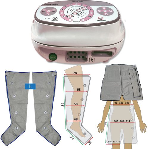 Power Q-2200 készlet - L lábpár és nadrág mandzsetták