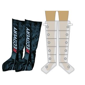 6 légkamrás láb mandzsettapár - L - pár