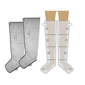 Láb mandzsettapár L méret 4 légkamrás PQ-2200