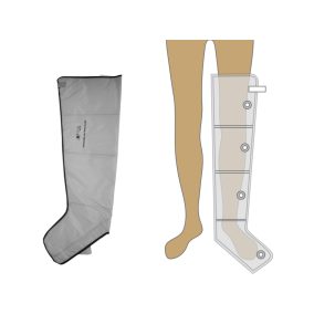 Láb mandzsetta L méret 4 légkamrás PQ-2200