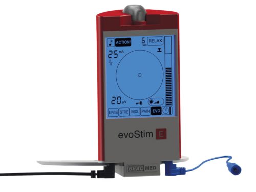 evoStim E inkontinencia stimulátor/EMG-biofeedback/ETS